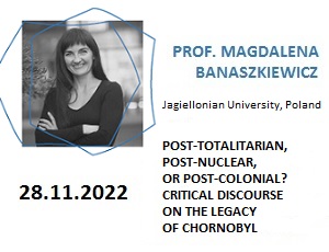 Lecture by prof. Magdalena Banaszkiewicz